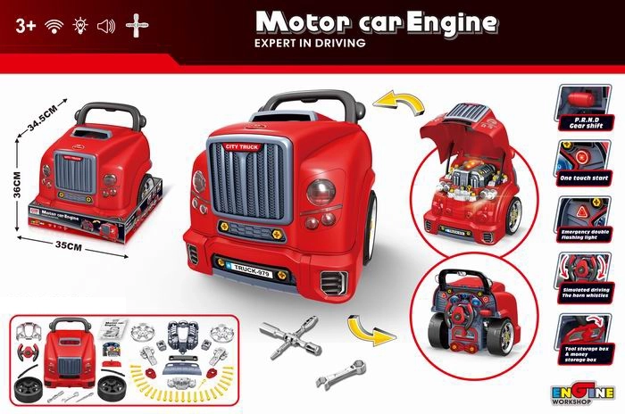 Oktatómotor szétszereléshez és összeszereléshez – Mechanik