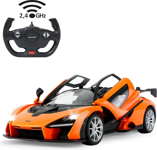 Jamara McLaren Senna RC autó 2,4 GHz 1:14 narancssárga