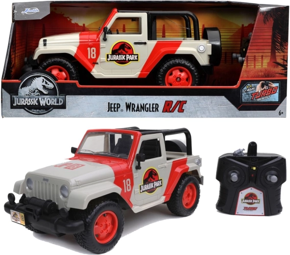 Jada Toys Jurassic Park RC Jeep Wrangler 1:16 - 1 db
