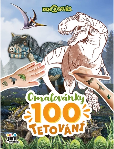 Színező és 100 tetoválás – Dinoszauruszok