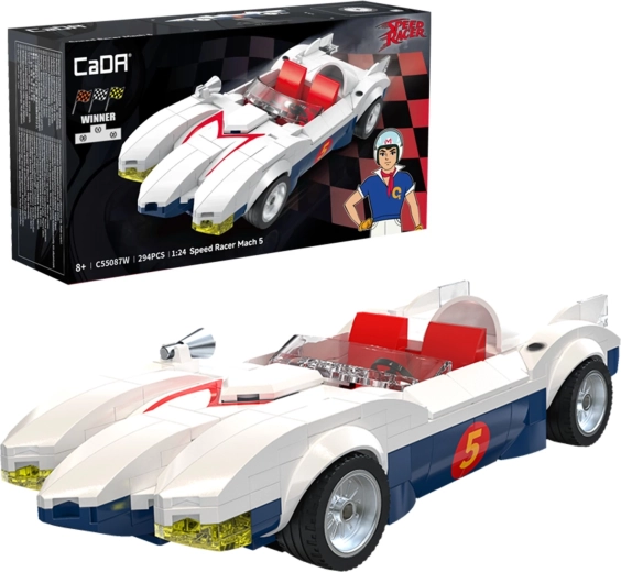 CaDA Speed Racer Mach 5 építőkészlet