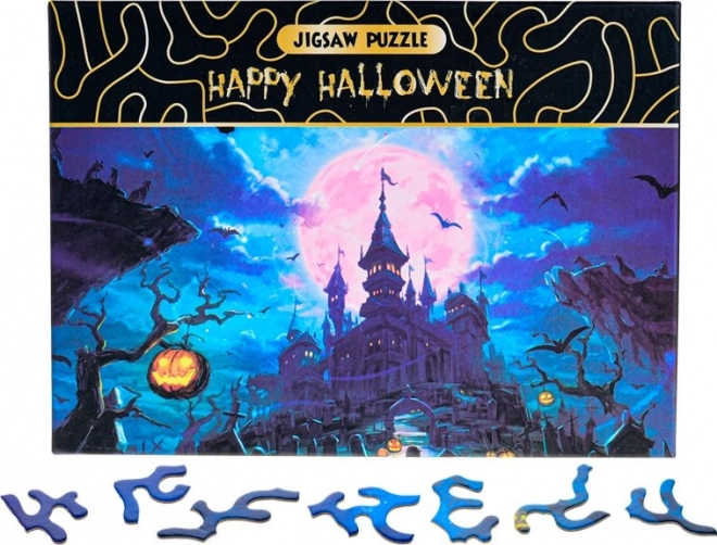Puzzle Happy Halloween – kísértetkastély 468 darab