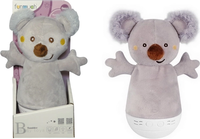 Hintázó koala játék dallamokkal és kis lámpával