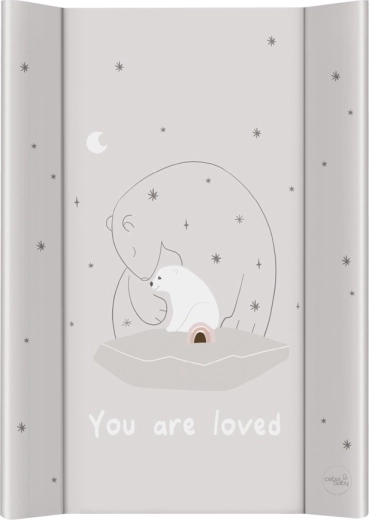 Ceba Baby pelenkázó alátét merev lappal Basic Polar Bears 50 × 70 cm
