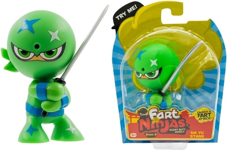 Fart Ninjas fingós hangokat kiadó figura – Na Yu Stank