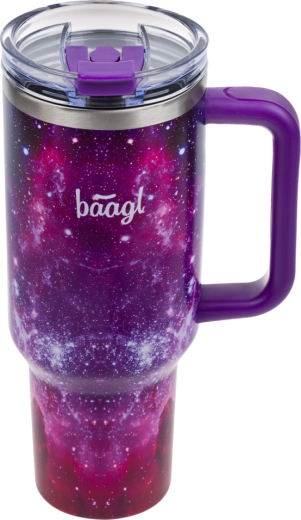 Baagl B-cup Galaxy termoszbögre szívószállal 1,18 l