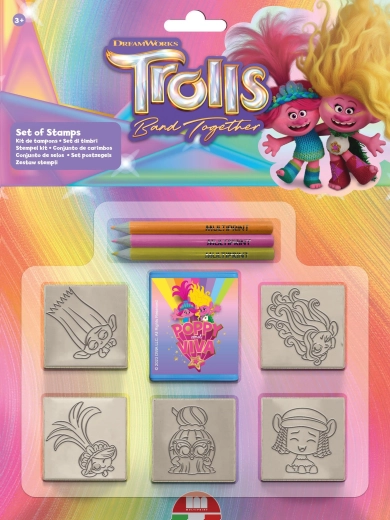 Trolls pecsétszett – 5 pecsét és 3 filctoll
