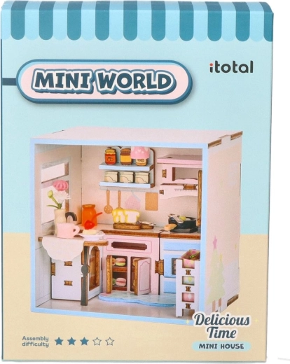 Mini World DIY miniatűr konyha összeszerelésre