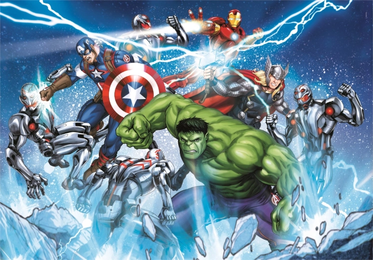 CLEMENTONI Puzzle Marvel: Avengers 104 darabos