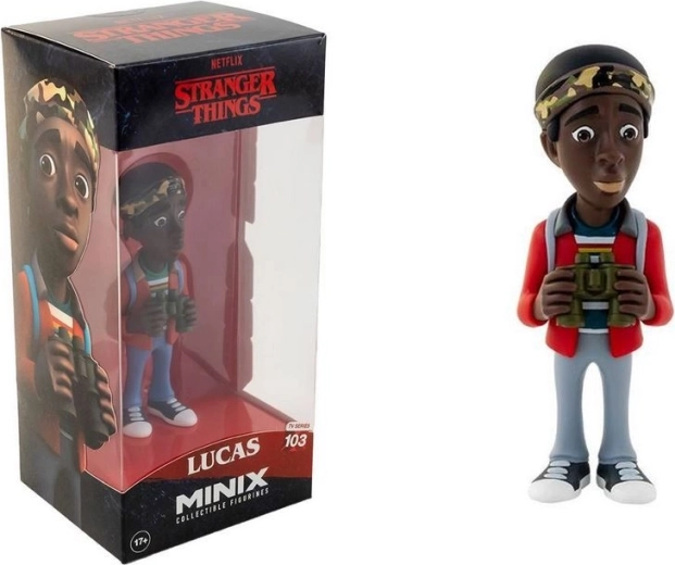 Minix gyűjtői figura Netflix Stranger Things Lucas - 1 darab