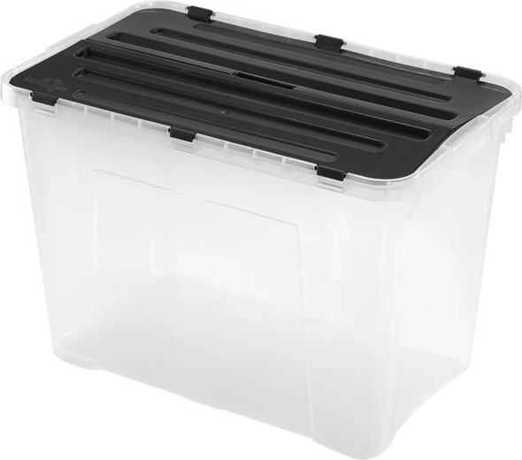 HEIDRUN Classic 60 l műanyag tárolódoboz fedéllel