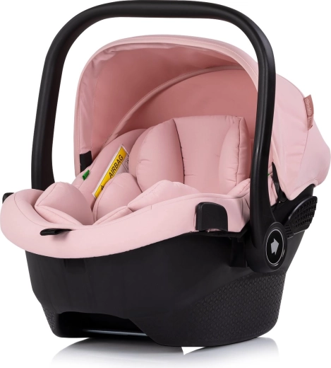 Chipolino Pearl i-Size autósülés 40–87 cm, púderrózsaszín