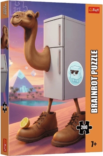 BrainRots Puzzle „hűtőszekrényes teve” 200 darabos
