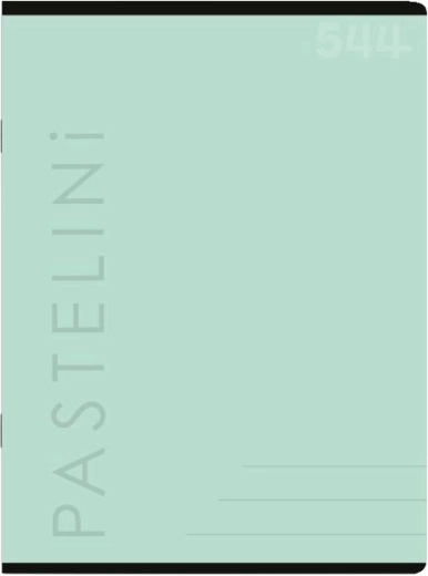 PASTELINI A5 zöld vonalas füzet, 40 lap