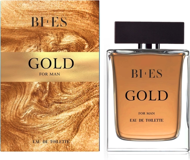 Férfi eau de toilette BI-ES Gold 90 ml