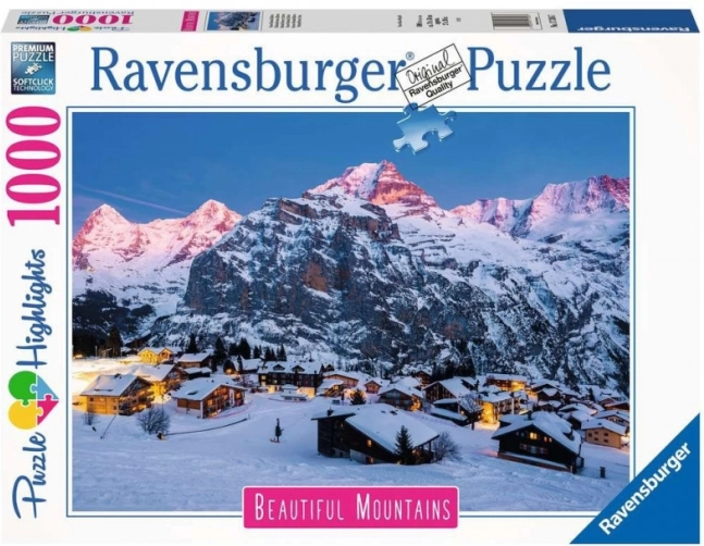 Ravensburger puzzle Mürren a Berni-felvidékről 1000 darab