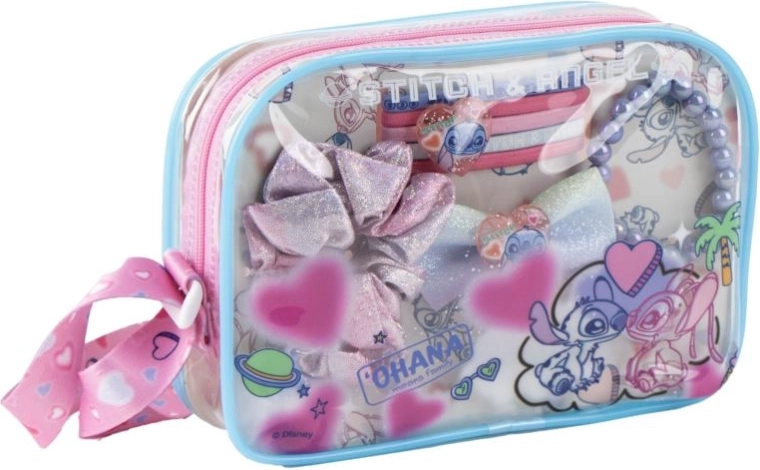 STITCH hajdísz szett kis táskában