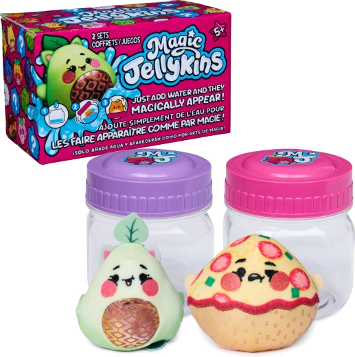 Spin Master Magic Jellykins meglepetés plüssfigura üvegcsében – 2 db
