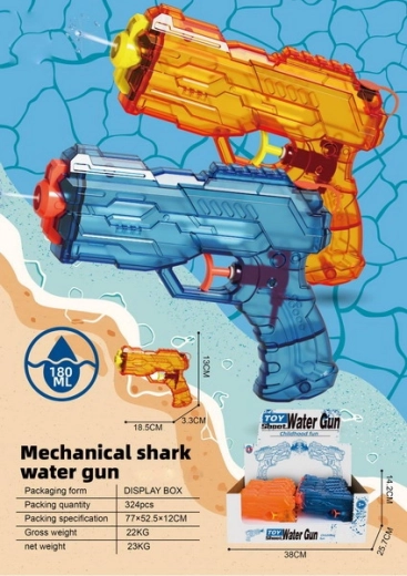 Vízpisztoly 18,5 cm