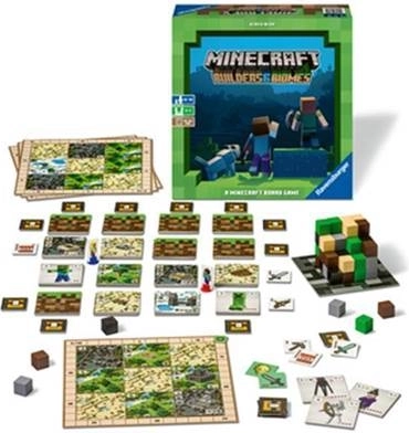 Minecraft társasjáték: Builders & Biomes a Ravensburgertől