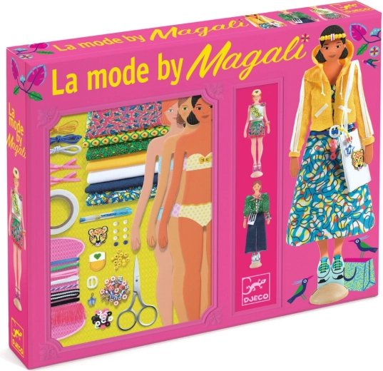 Djeco kreatív készlet – Magali divattervező