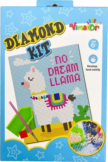 Gyémántszemes kirakó – láma