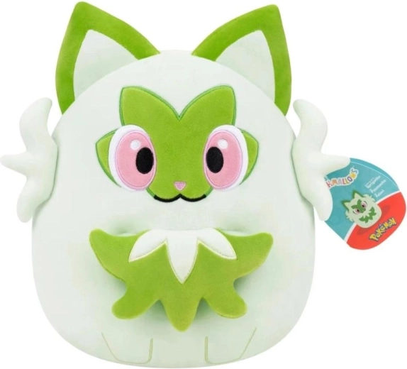 Squishmallows Pokémon Sprigatito plüsspárna 25 cm