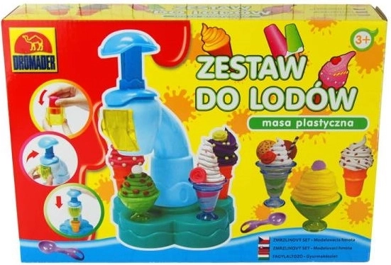 Modellező gyurma – fagylaltkészítő készlet