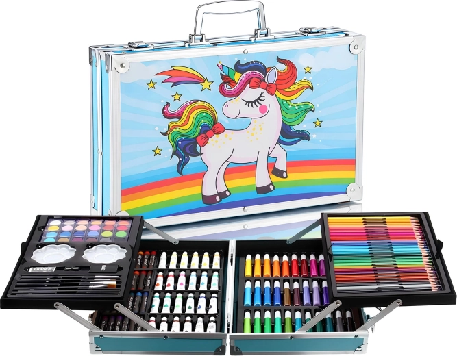 Renew Force Pony művészeti készlet bőröndben, unikornis, 145 darab - 1 db