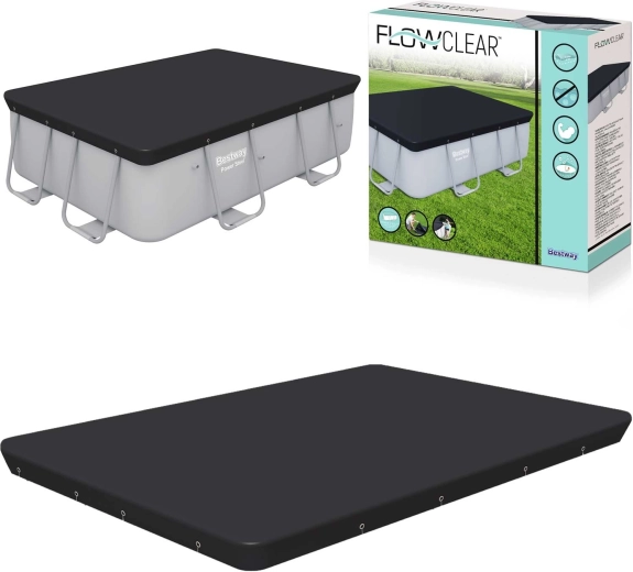 Téglalap alakú medence takaró ponyva 282 × 196 cm Bestway