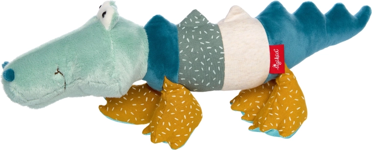 Sigikid első patchwork plüss krokodil 43 cm