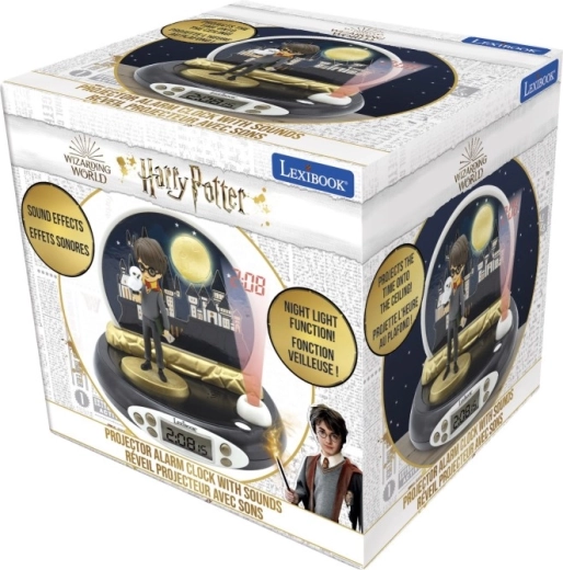3D vetítőórás ébresztő HARRY POTTER a Lexibooktól