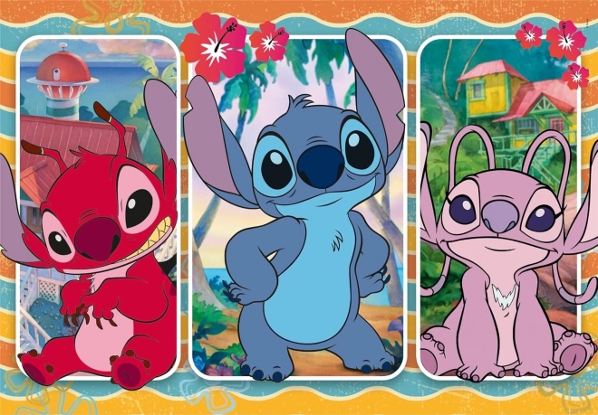 Puzzle 24 darabos Maxi Disney: Stitch