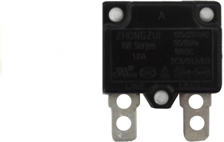 18 A-es biztosíték akkumulátoros járművekhez