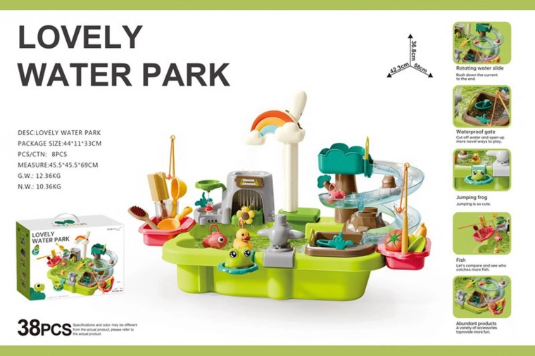 Mega vízi park kiegészítőkkel
