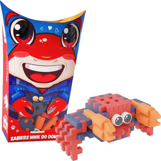 Mini Waffle Pocket Pets építőkészlet – rák