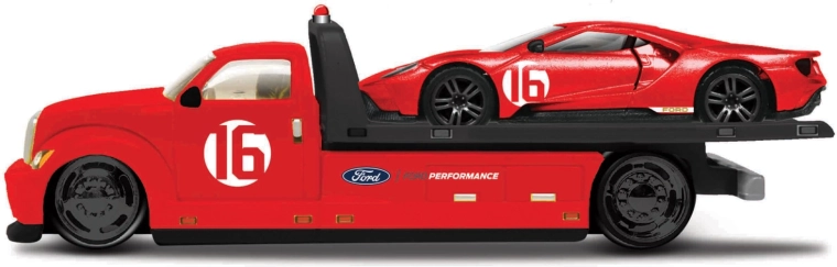 Maisto Elite Transport 2022 Ford GT Heritage Edition piros 1:64