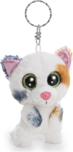 NICI Glubschis plüss kulcstartó cica Calli Malli 9 cm - 1 db