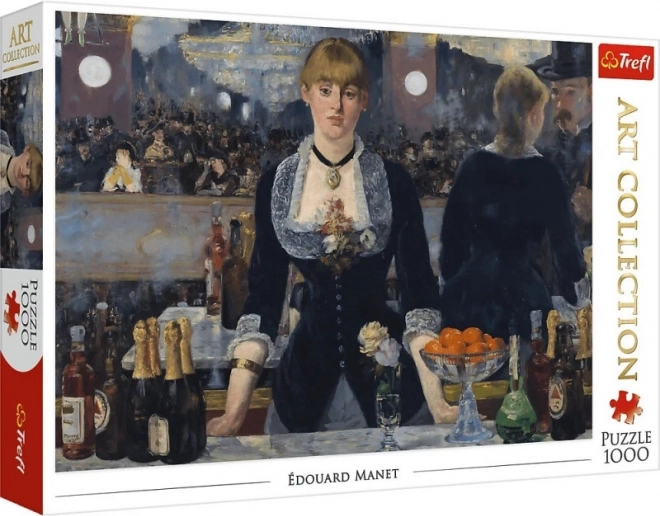 Puzzle 1000 darabos Bar a Folies-Bergère-ben Manet-től az Art Collection gyűjteményből