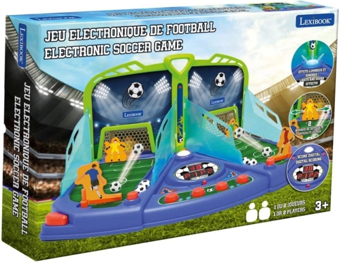 Lexibook elektronikus asztali foci fényekkel és hangokkal, 2 játékos számára
