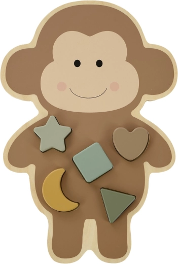 Jabadabado fa formaberakós puzzle – majom
