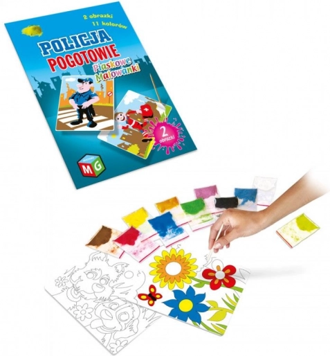 Rendőrségi mentőautó homokképek