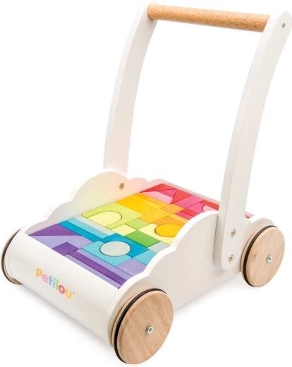 Rainbow Cloud fa járássegítő kockákkal, Le Toy Van