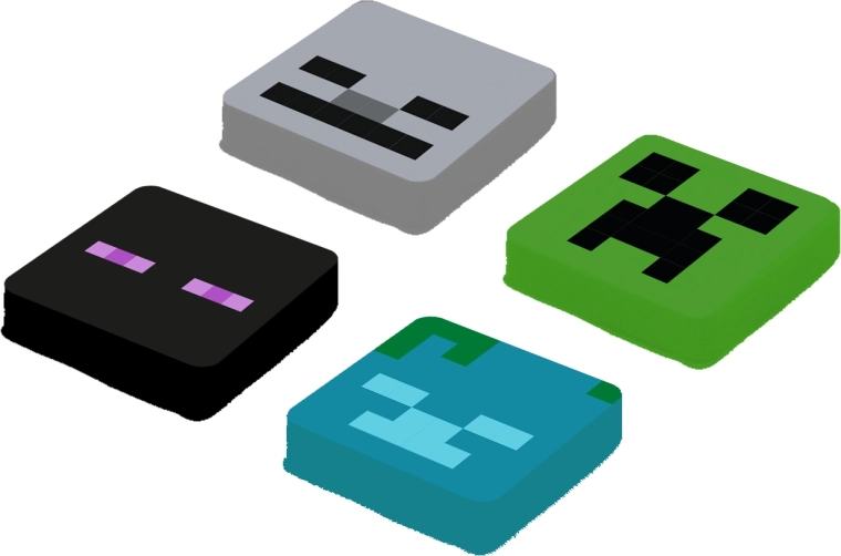 Pixie Crew Minecraft Enderman csere multipixelkészlet