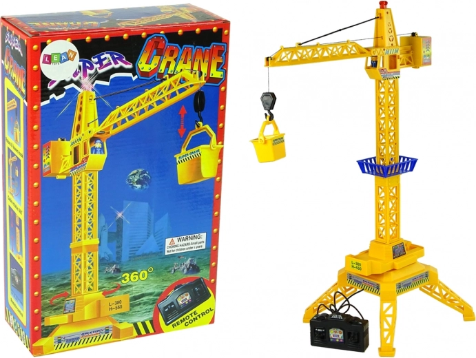 Távirányítós daru Elemes távirányító Mozgatható kar 60 cm