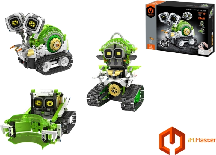 iM.Master 3 az 1-ben robotikus csiga építőkészlet távirányítóval