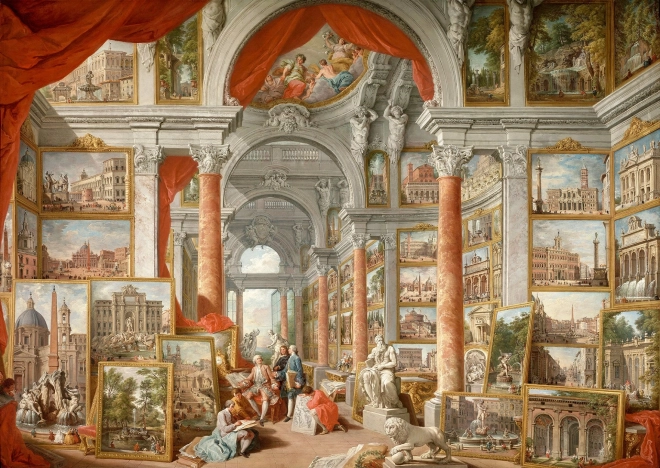 Enjoy Puzzle: Modern Róma képe, 1000 darab