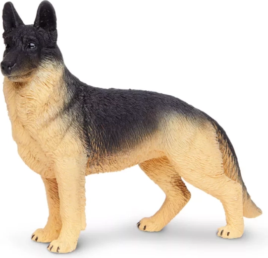 Német juhászkutya figura „figyelő” pózban Safari Ltd. - 1 db