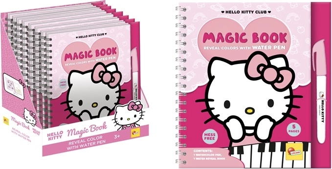 Lisciani vízfestős kifestő Hello Kitty vízfilccel