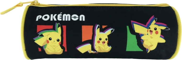 Pokémon kerek, cipzáras tolltartó